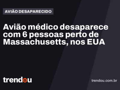 Avião médico desaparece com 6 pessoas perto de Massachusetts, nos EUA