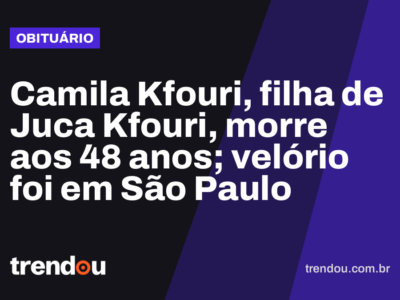 Camila Kfouri, filha de Juca Kfouri, morre aos 48 anos; velório foi em São Paulo