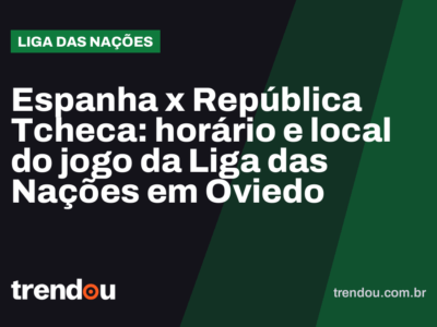 Espanha x República Tcheca: horário e local do jogo da Liga das Nações em Oviedo