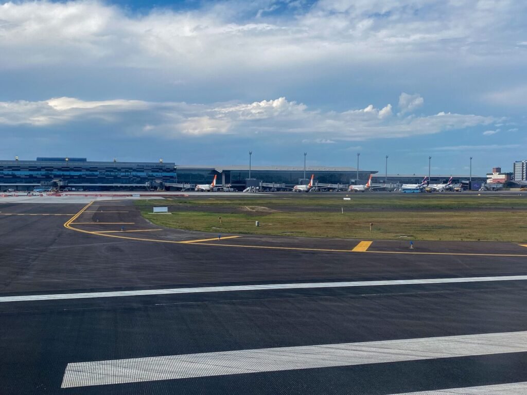 Aeroporto Salgado Filho, em Porto Alegre, em janeiro de 2025