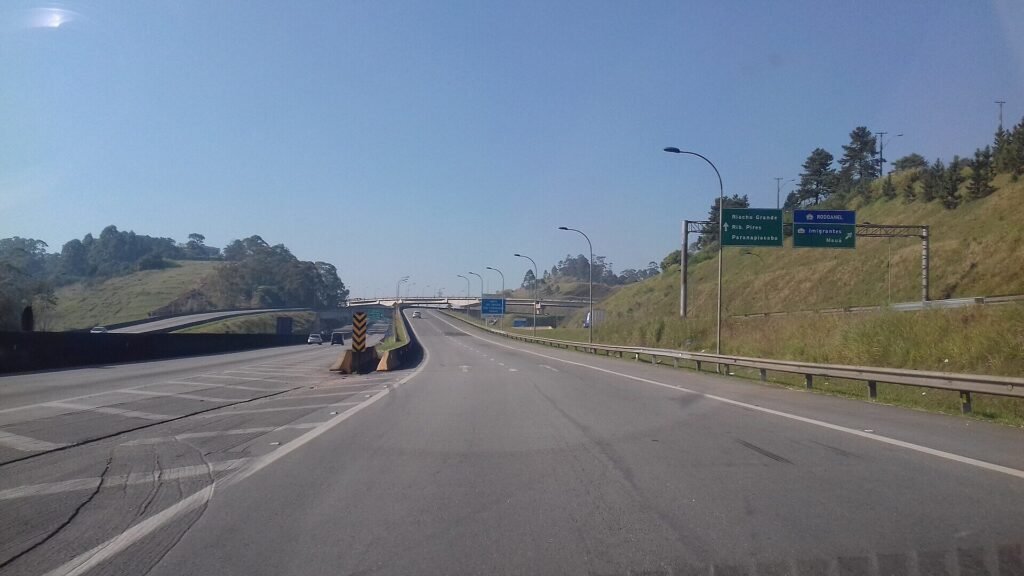 Alça do Rodoanel Mário Covas no trecho entre Santo André e São Bernardo do Campo