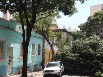 Defesa Civil emite alerta severo em Campinas; granizo e árvores caídas em Valinhos