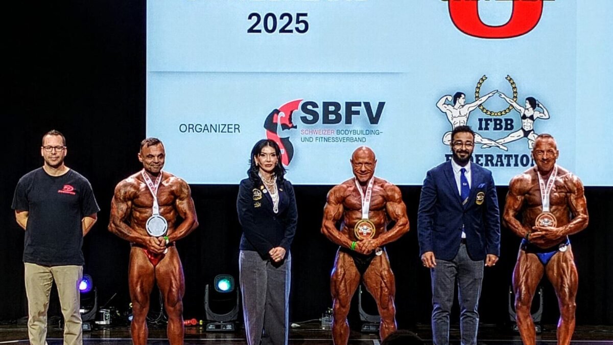 Fisiculturista Mateusz Chmura, de 33 anos, morre após desmaiar no palco na Inglaterra