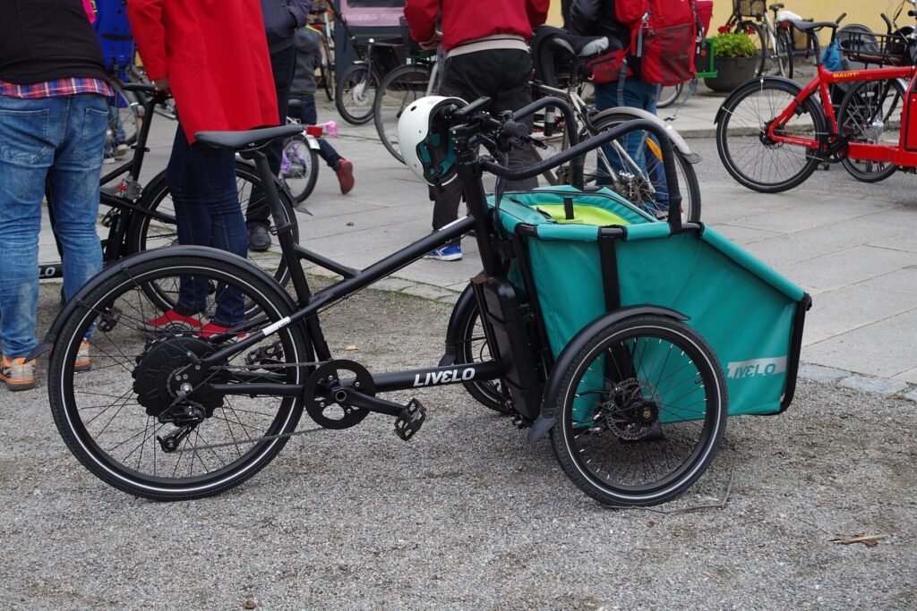 Bicicleta de carga da Livelo