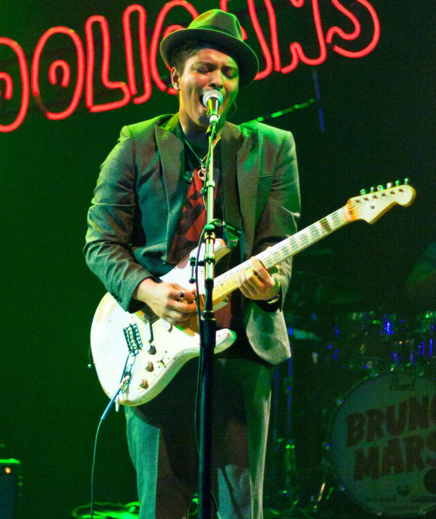 Bruno Mars em apresentação