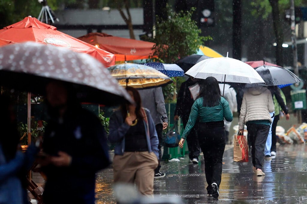 Chuva em São Paulo, registrada em 10/09/2026