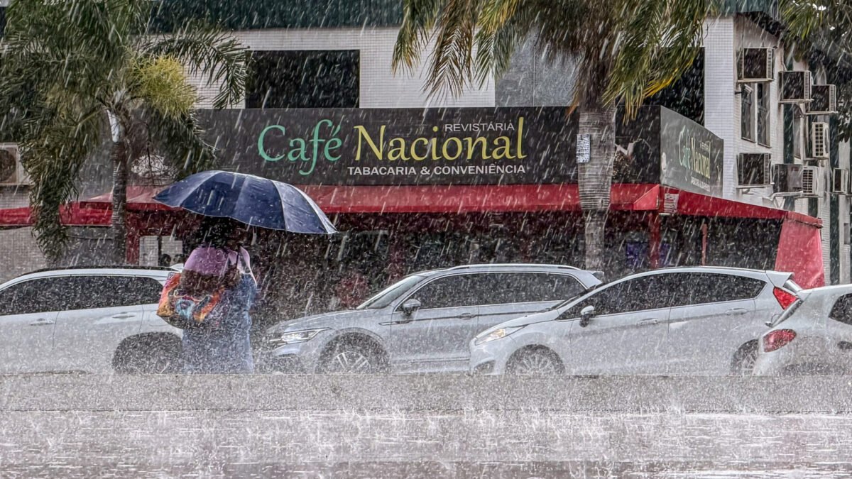 Inmet emite dois avisos de tempestade para o DF nesta quinta-feira (15/10)