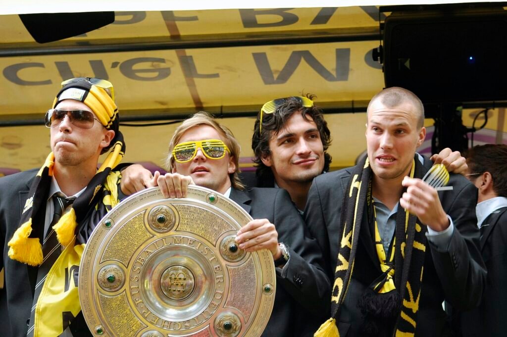 Comemoração do título do Borussia Dortmund em 2011