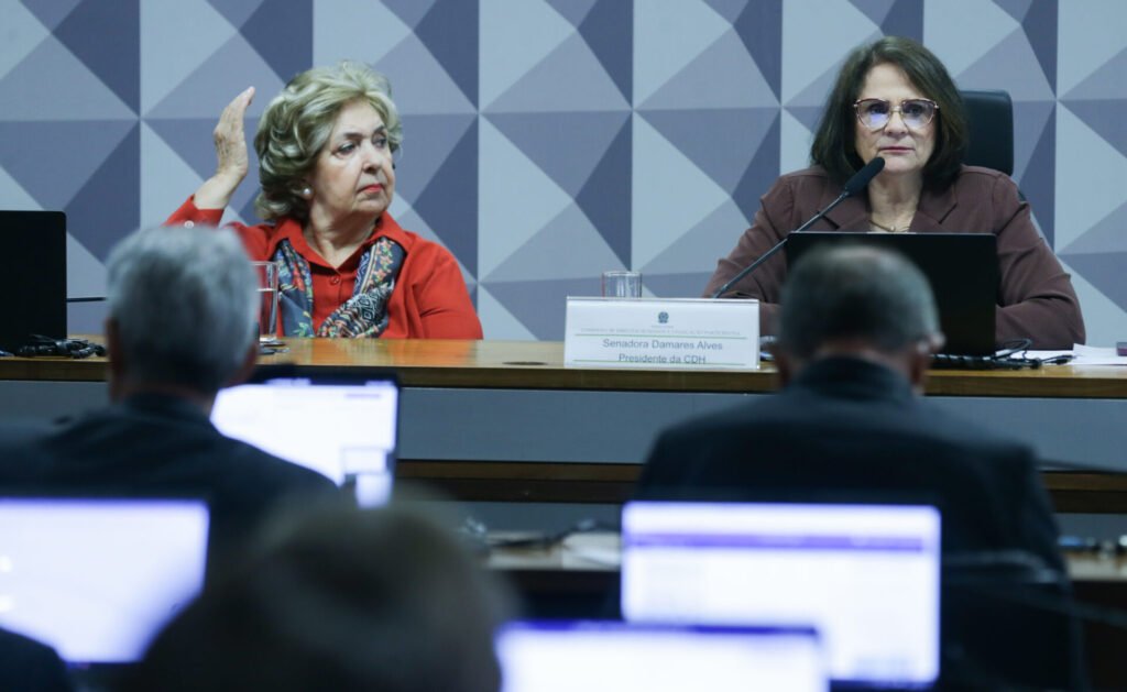 Damares Alves foi eleita presidente da Comissão de Direitos Humanos do Senado, em Brasília