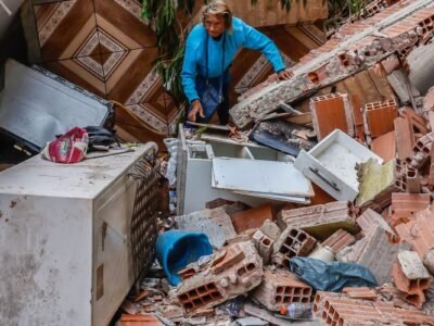 Chuva causa três deslizamentos em Gaspar (SC); frente fria traz novo risco na quinta