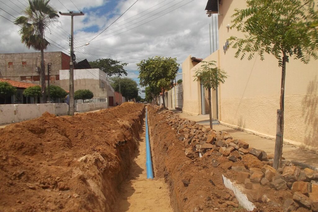 Engenharia de saneamento em estação do SAAE de Campo Maior