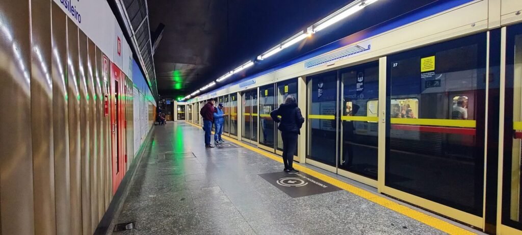 Estação Jabaquara, da Linha 1-Azul do Metrô de São Paulo, em 2025