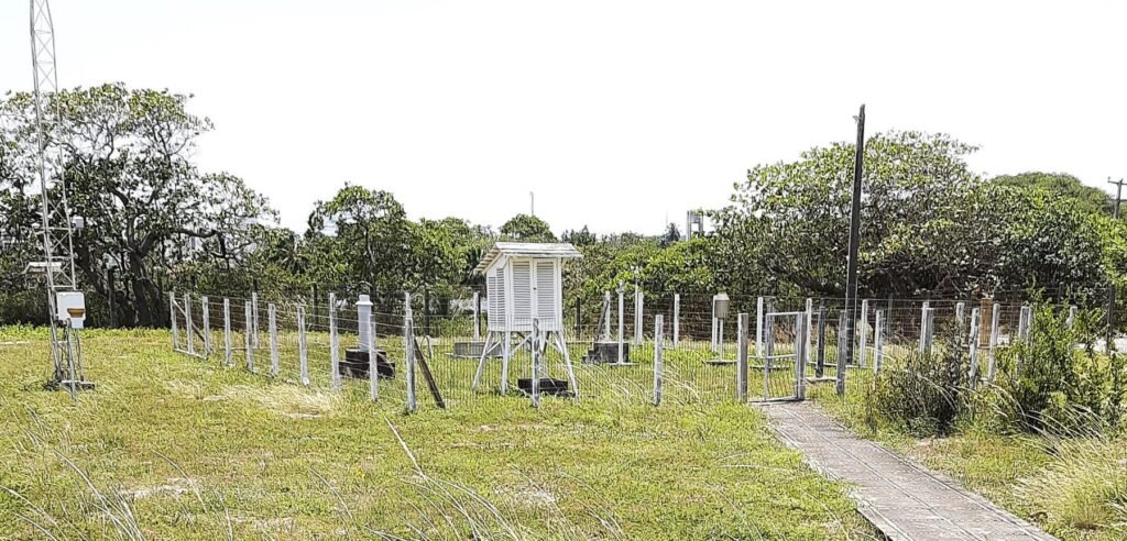 Estação meteorológica do Inmet na UFRN, em Natal (RN)