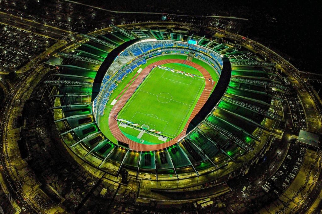 Estádio Mangueirão, em Belém, em imagem de 2023