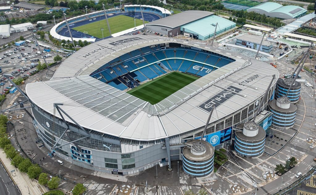 Etihad Stadium, estádio do Manchester City, em Manchester