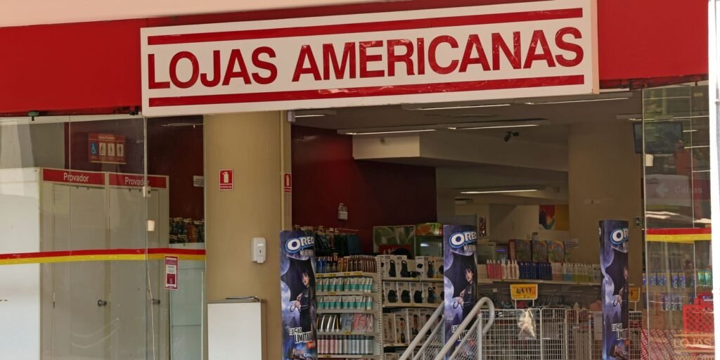 Fachada de loja da Americanas em Brasília