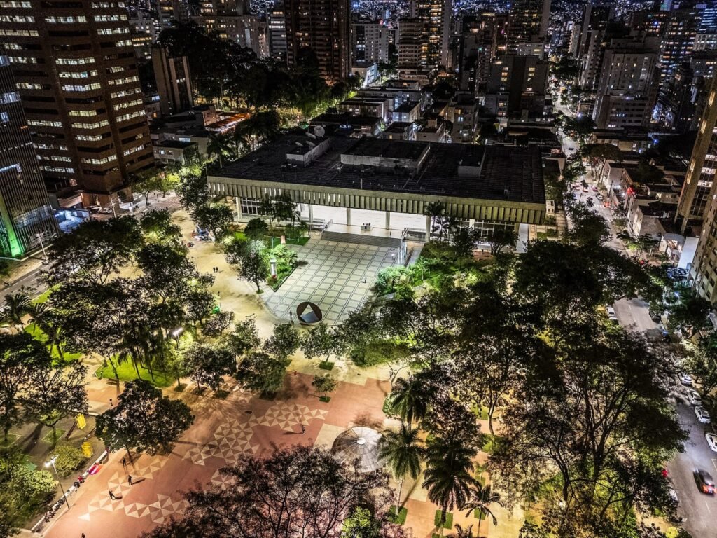 Fachada do Palácio da Inconfidência, em Belo Horizonte