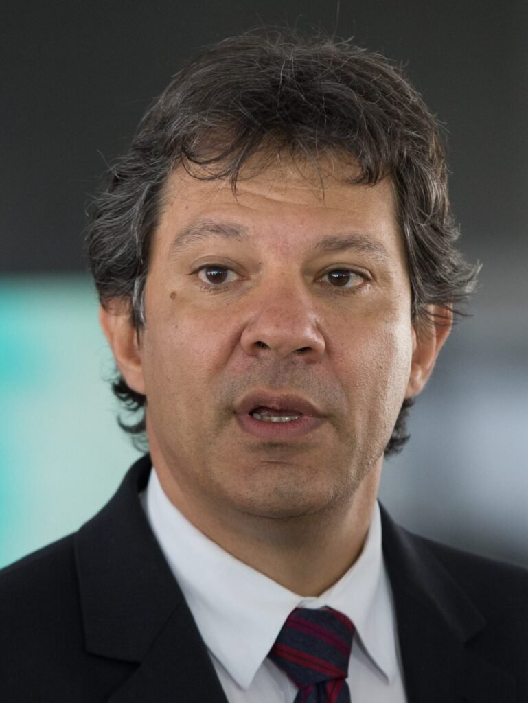 Fernando Haddad em foto de 2016, quando era prefeito de São Paulo