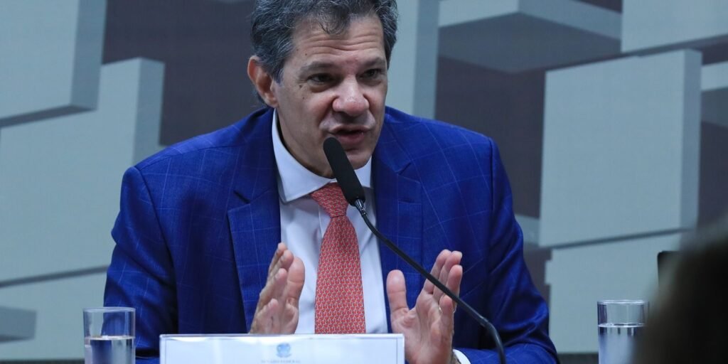 Fernando Haddad participa de audiência pública na Comissão de Assuntos Econômicos do Senado, em Brasília
