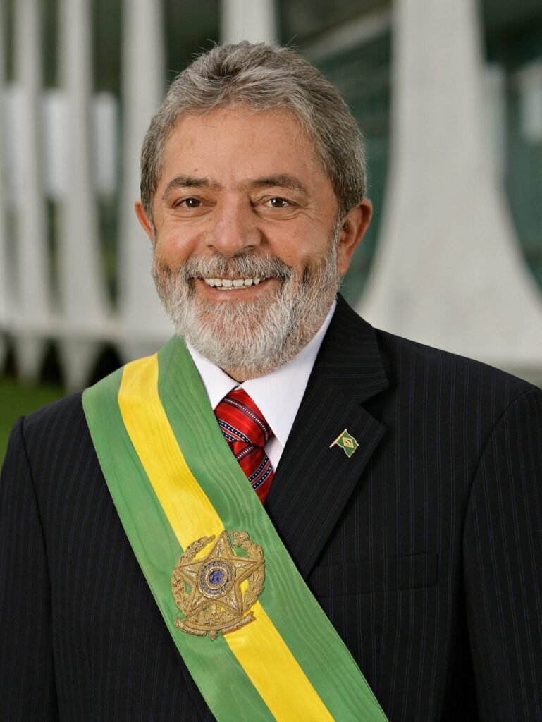 Foto oficial de Luiz Inácio Lula da Silva, de janeiro de 2007