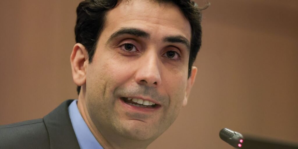 Galípolo durante coletiva sobre medidas de reforço da segurança do Sistema Financeiro Nacional, em Brasília