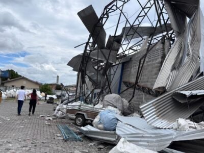 Paraná tem alerta vermelho para tempestades no domingo de eleição