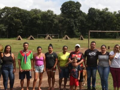 Patrícia Poeta visita aldeia Pataxó em Paraty e agradece a acolhida