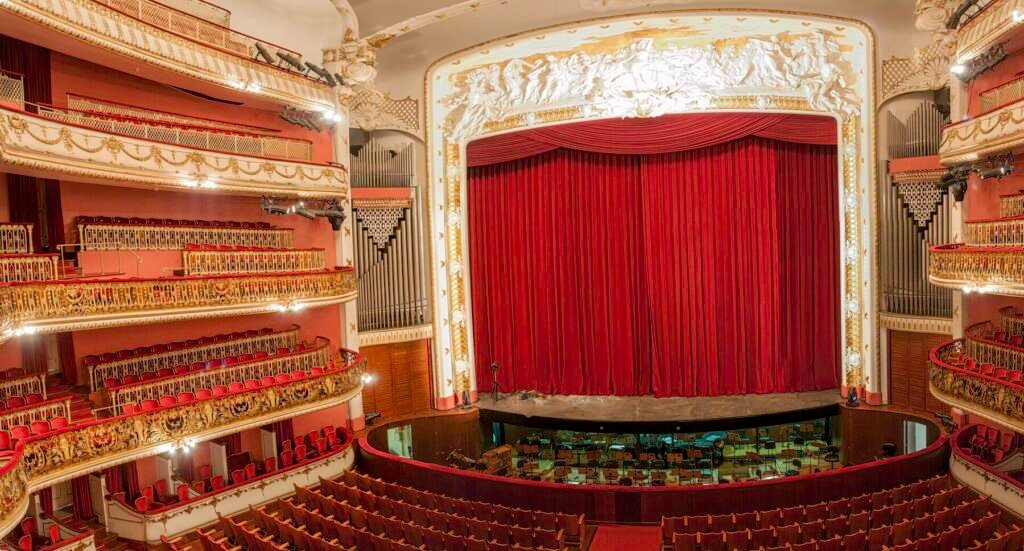 Interior do Theatro Municipal de São Paulo