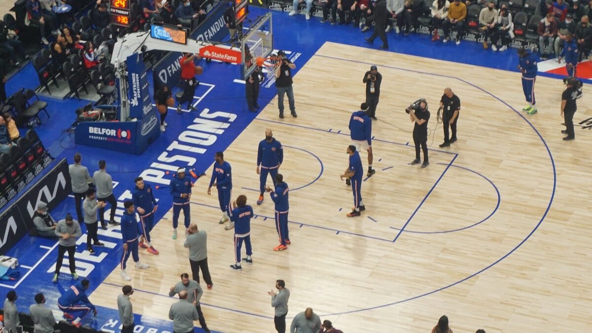 Knicks vencem Pistons por 111 a 97 e encerram sequência de três derrotas