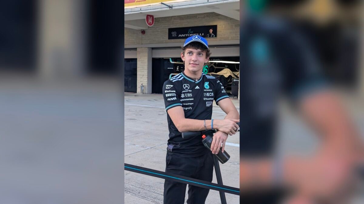 Antonelli pode ser campeão da F1 no GP do México, com 98,8% de chance