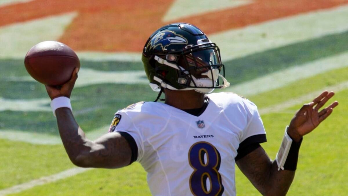 Lamar Jackson está fora do jogo do Ravens contra os Falcons pela Semana 5 da NFL