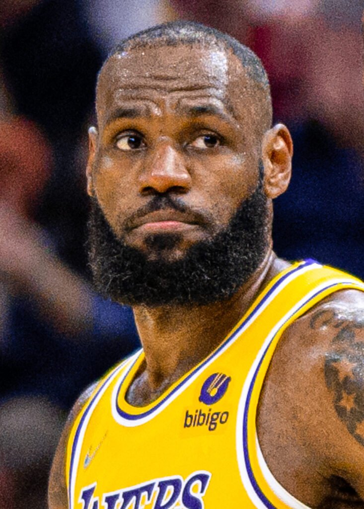 LeBron James em foto de arquivo
