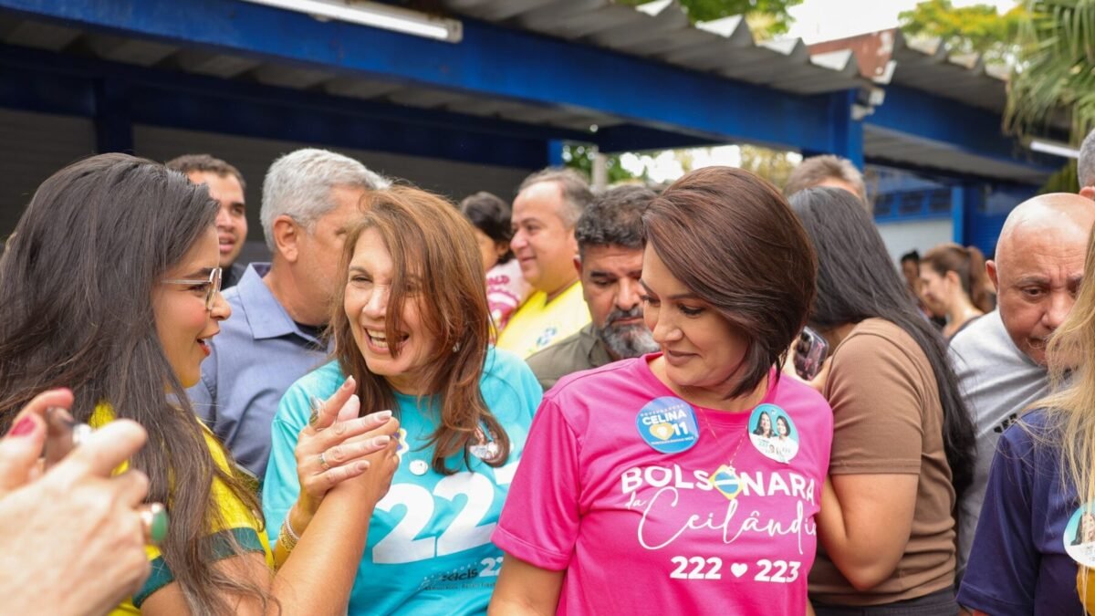 Michelle Bolsonaro e Bia Kicis são eleitas senadoras pelo DF com chapa pura do PL