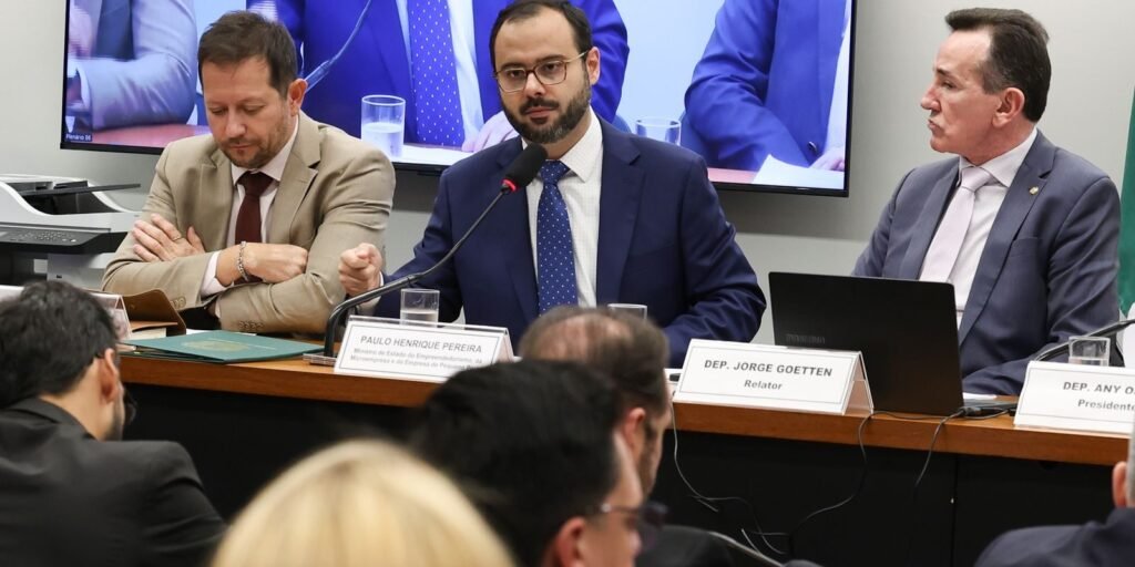 Ministro Paulo Henrique Pereira fala em comissão da Câmara