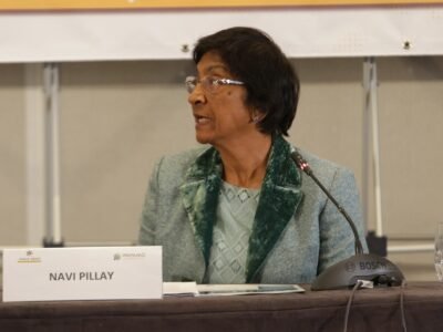 Nobel da Paz 2026 vai para a jurista sul-africana Navi Pillay