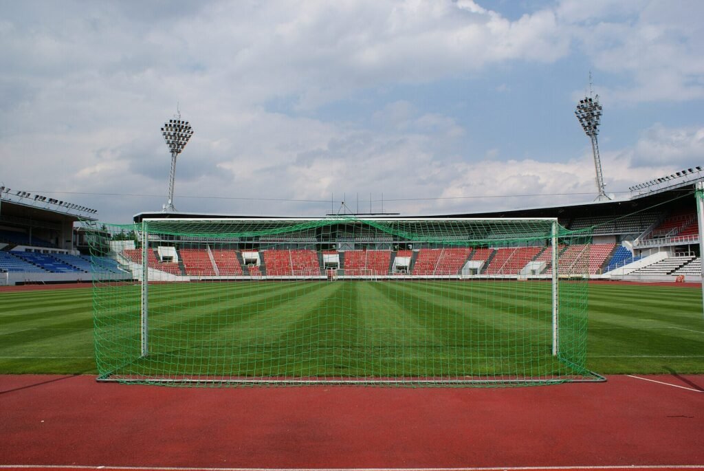 Outra vista do estádio do Slavia Praga
