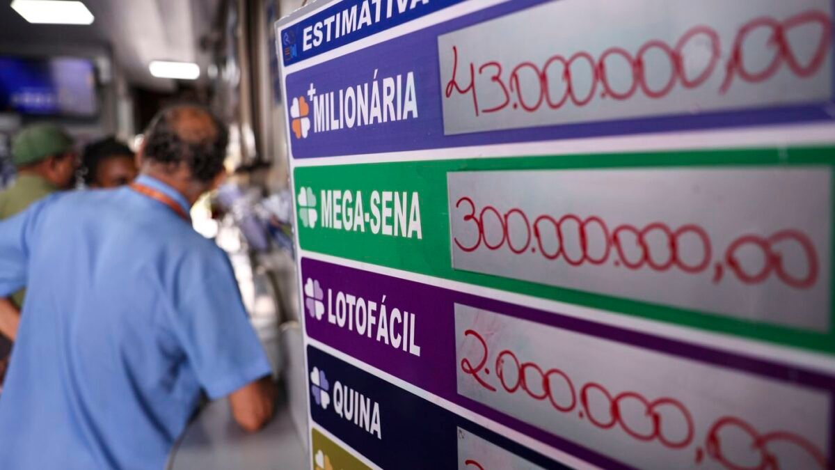 Mega-Sena 3067 sai sem ganhador; prêmio do concurso 3068 é estimado em R$ 100 milhões