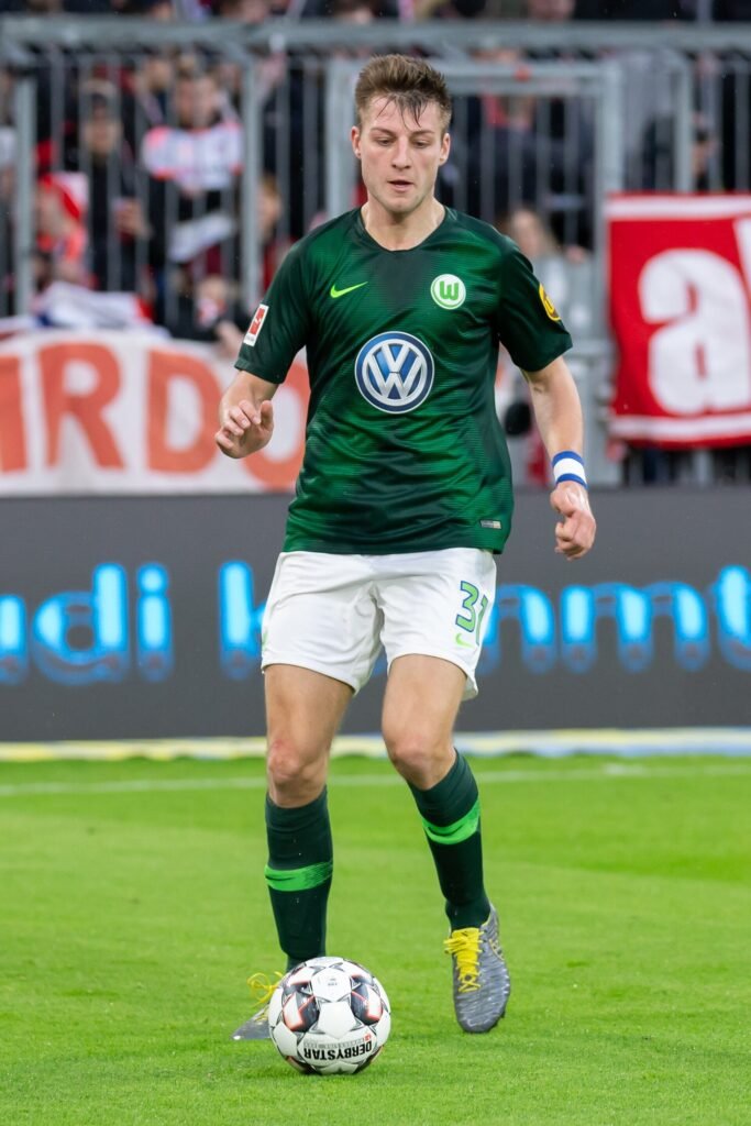 Partida da Bundesliga entre Bayern de Munique e Wolfsburg, em imagem de arquivo