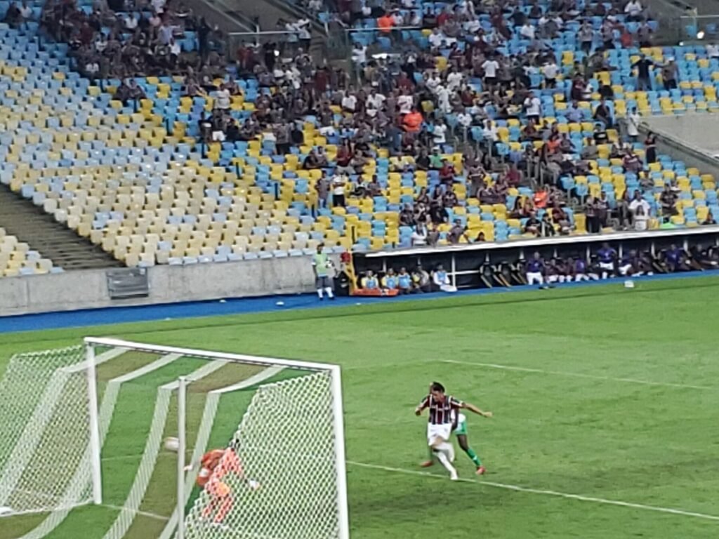 Partida entre Fluminense e Atlético Nacional, em 2019, em foto de arquivo