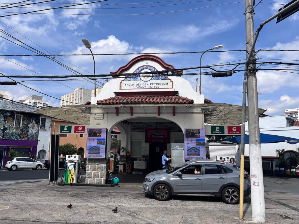 Posto de gasolina no bairro da Aclimação, em São Paulo