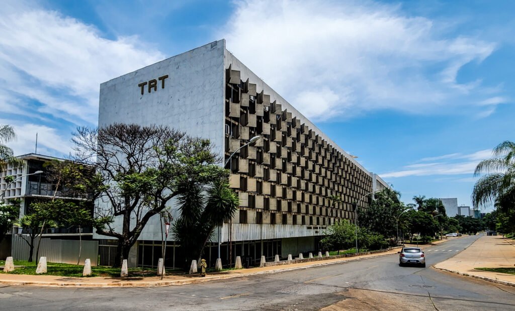 Prédio de um Tribunal Regional do Trabalho em Brasília
