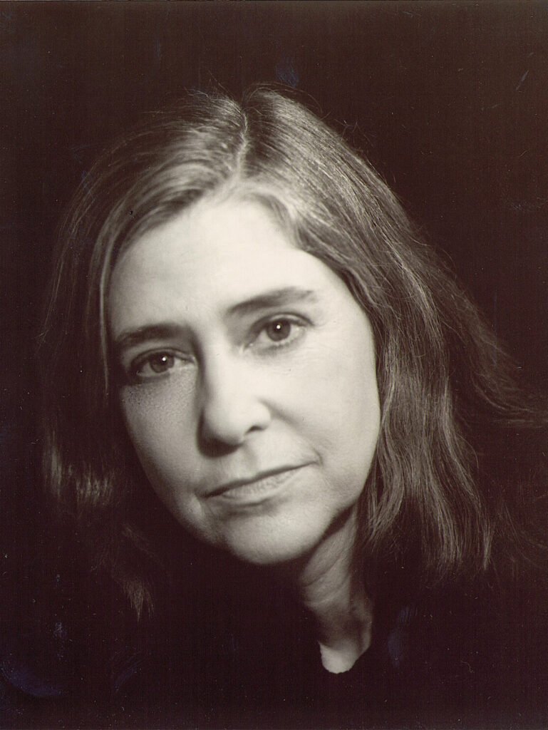 Retrato em preto e branco de Margaret Hamilton
