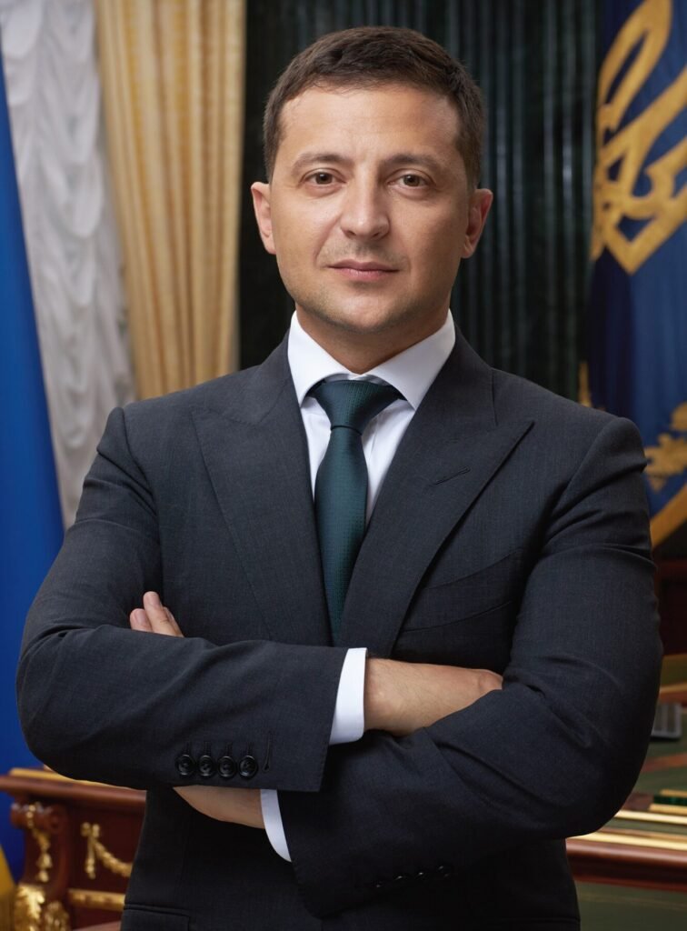 Retrato oficial de Volodymyr Zelensky