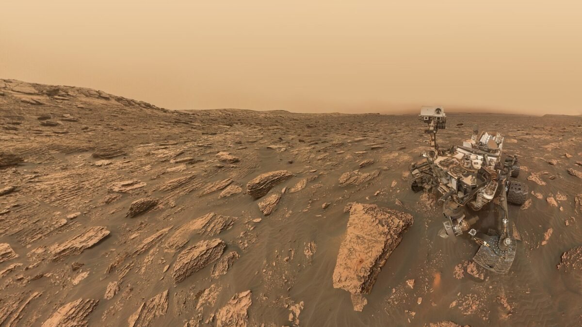 Nasa divulga amanhecer em Marte fotografado pelo rover Curiosity