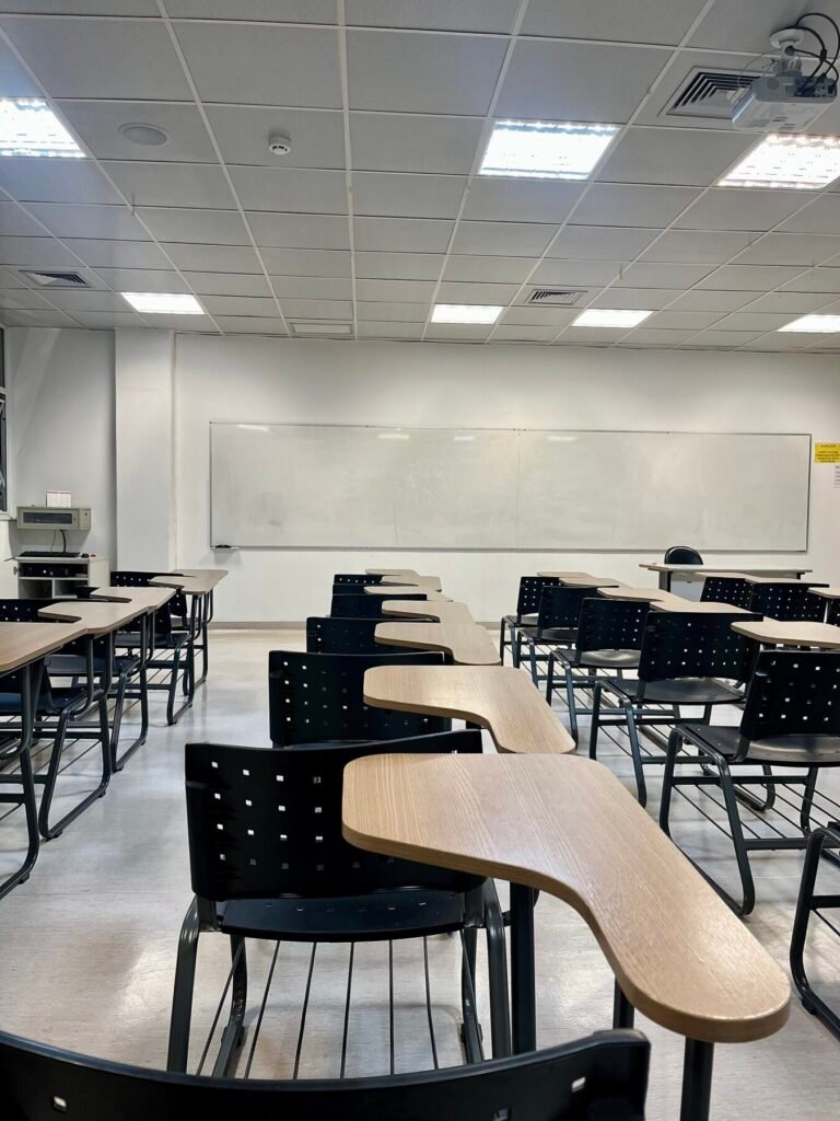 Sala de aula do campus