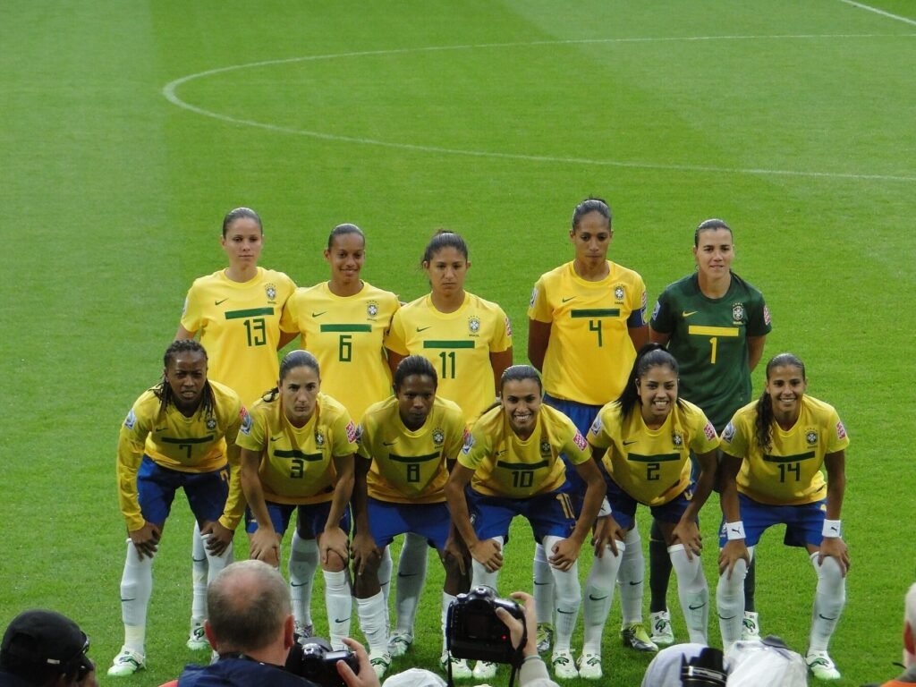 Seleção brasileira de futebol feminino, em imagem de arquivo