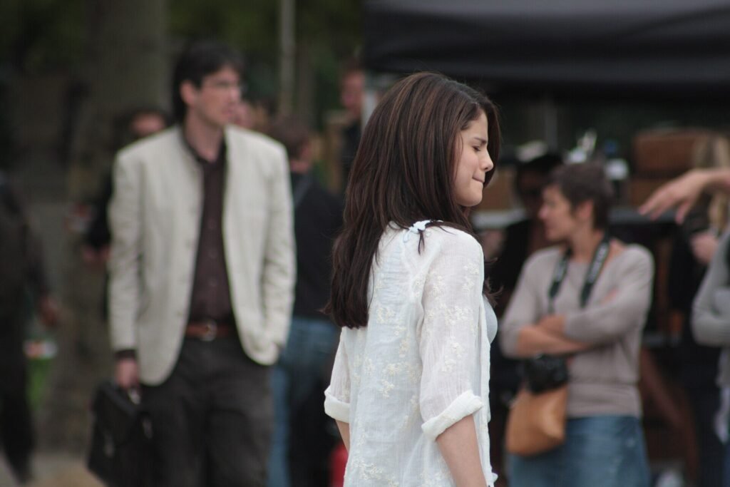 Selena Gomez em evento de Monte Carlo, em Paris, em 2010