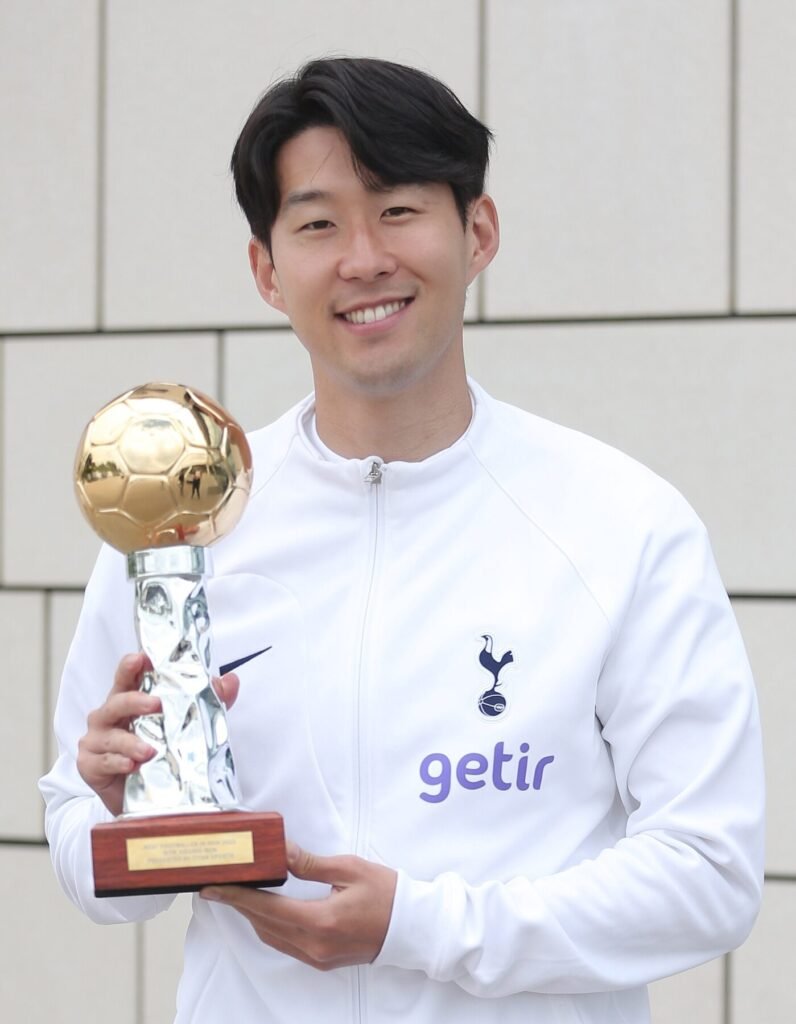 Son Heung-min, eleito melhor jogador asiático de 2022, em foto de arquivo