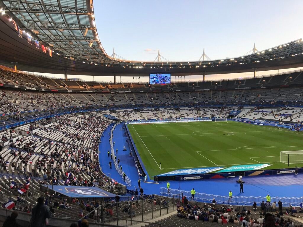 Stade de France em partida entre França e Andorra