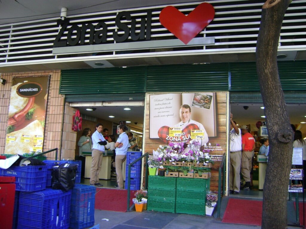 Supermercado Zona Sul, no bairro de Laranjeiras, no Rio de Janeiro